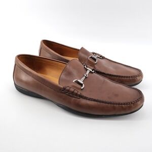 Peter Millar Bit Driver Loafers Brown Mens 11